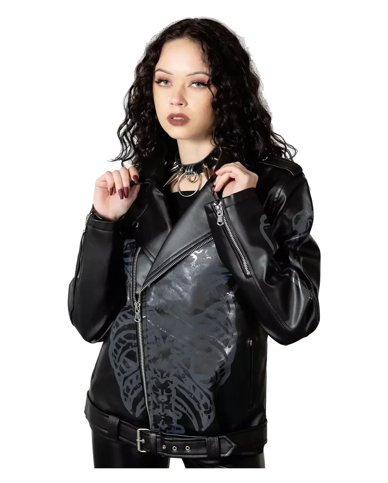 Craniocaudal Biker Jacke KILLSTAR