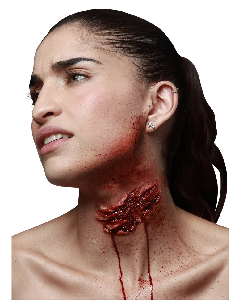 Zombie Kratzspuren Latexwunde