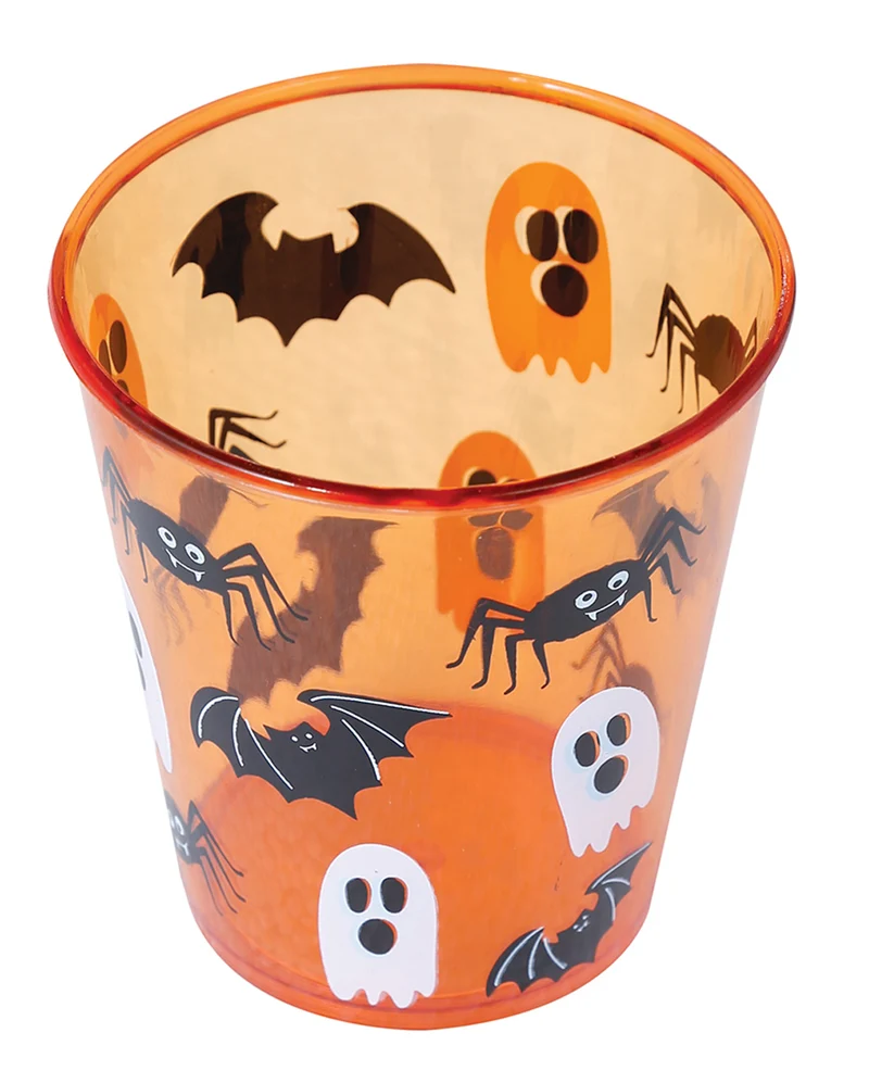 Kinderfreundliche Trinkbecher mit Halloween Motiv