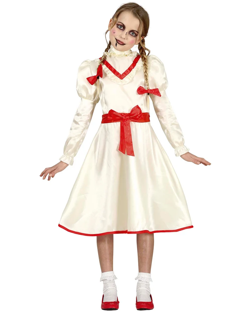 Horror Puppe Halloween Kinder Kostüm
