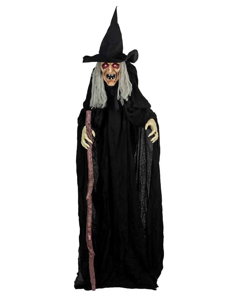 Halloween Animatronic Hexe Agatha 180cm