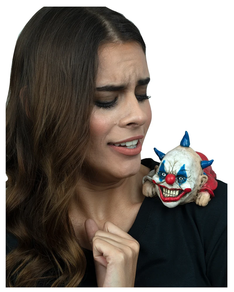 Dammy Horrorclown Buddy für die Schulter