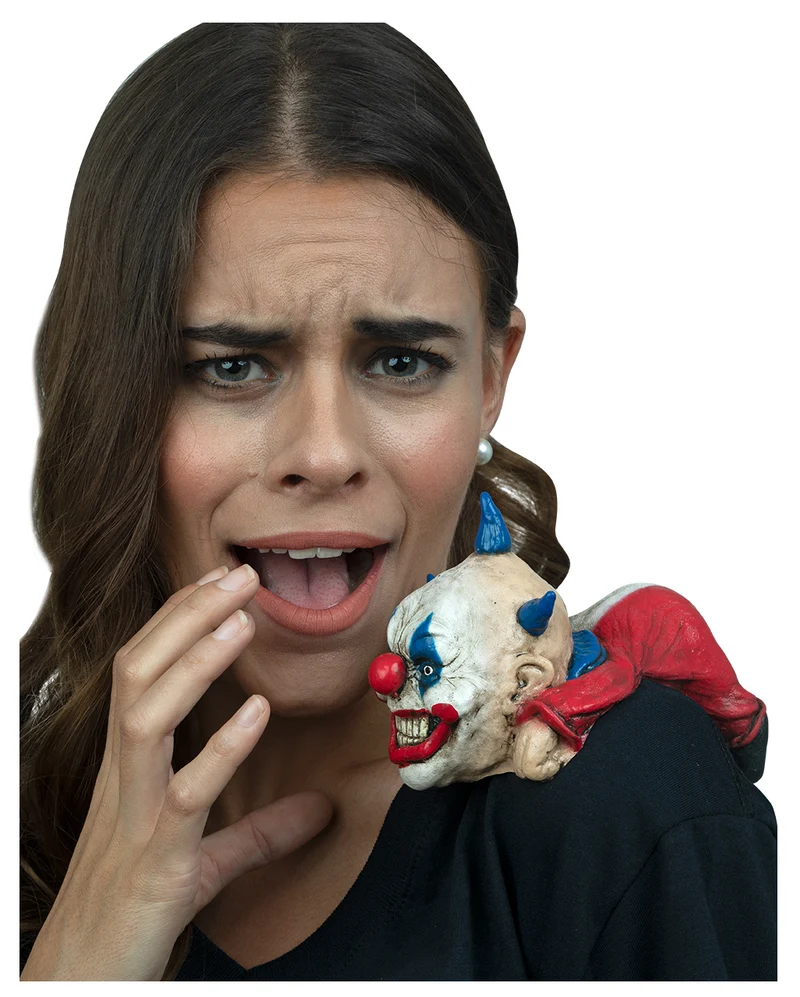 Dammy Horrorclown Buddy für die Schulter