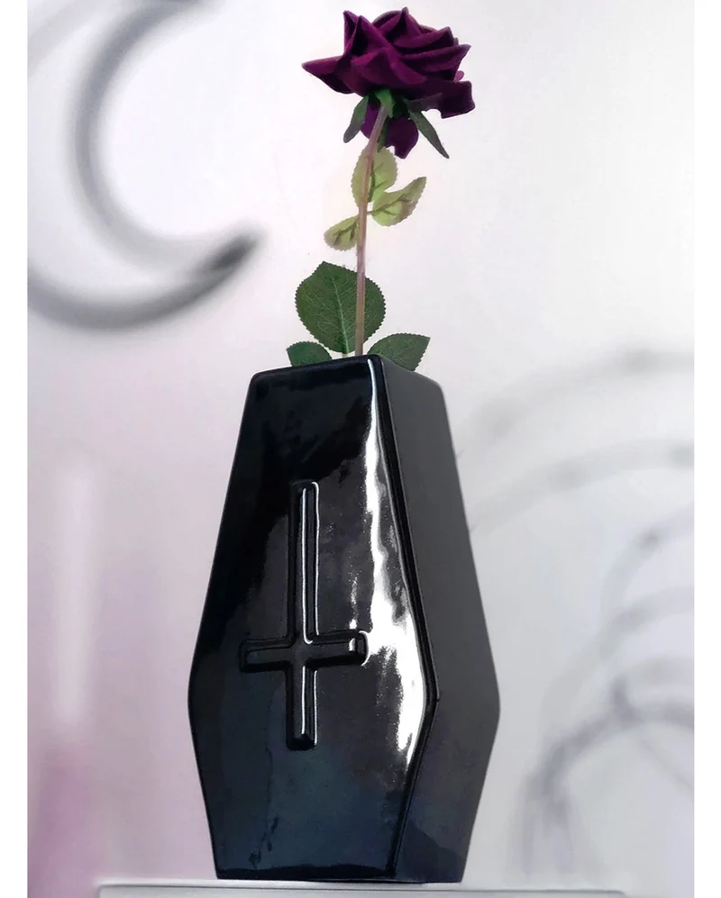 KILLSTAR Sarg Vase groß