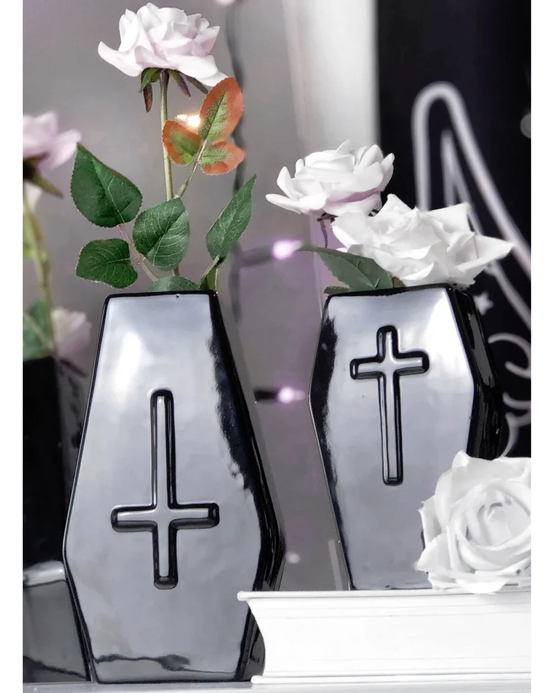 KILLSTAR Sarg Vase groß