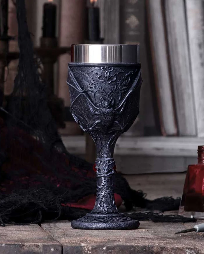 Vampirfledermaus Weinkelch