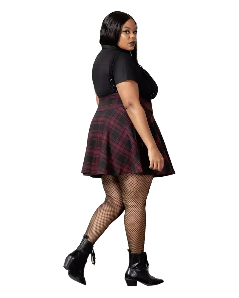 Study Hell Suspender Skirt Rot KILLSTAR