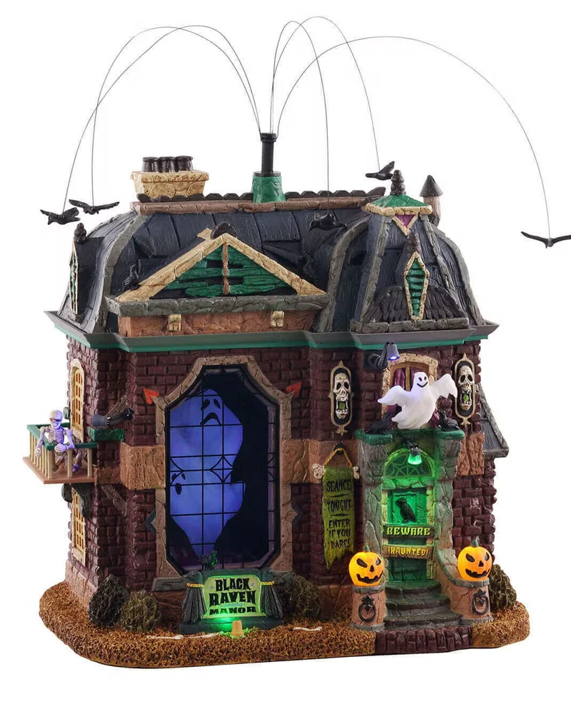 Lemax Spooky Town - Schwarzes Raben Schloss