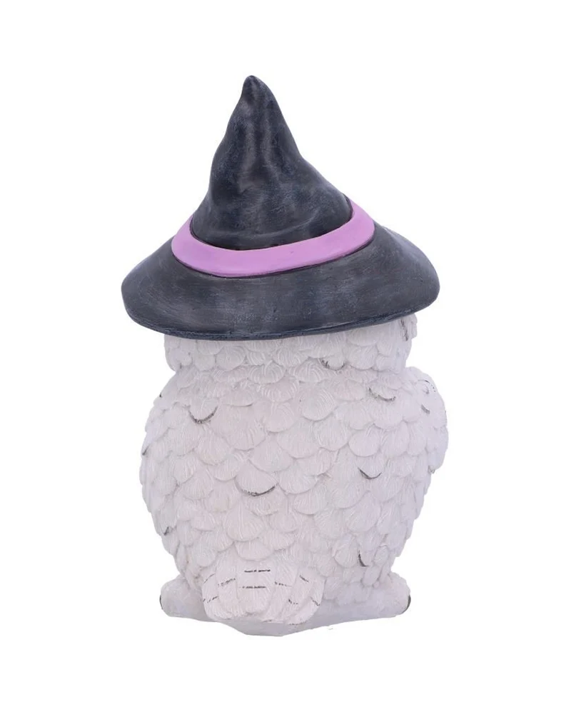 Schneeeule mit Hexenkessel