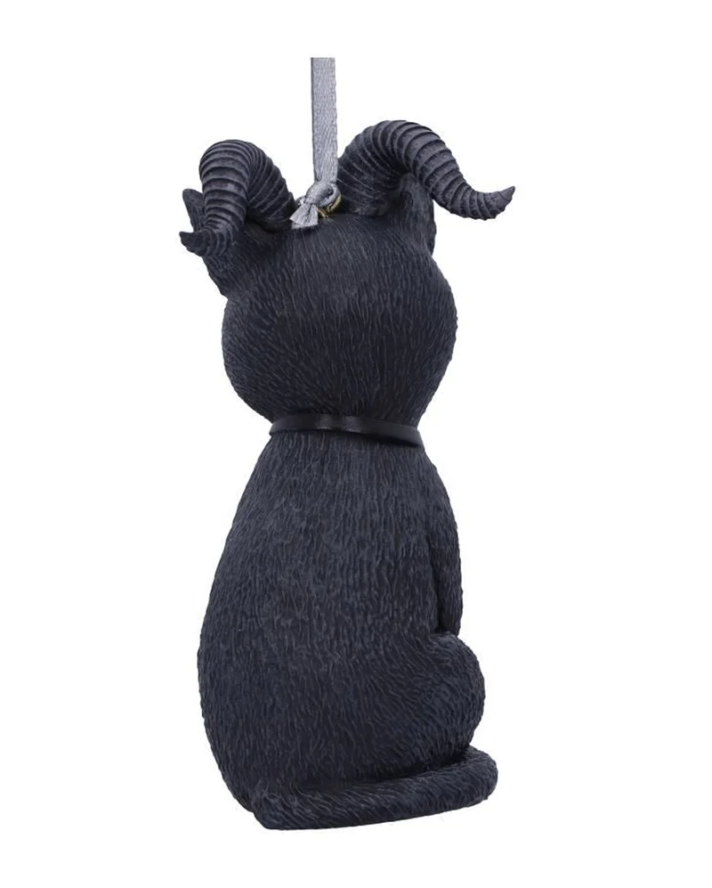 Pawzuph Hexenkatze Weihnachtskugel 10cm