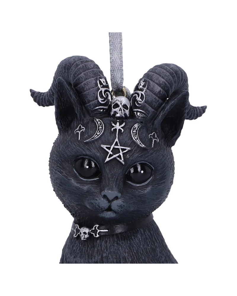 Pawzuph Hexenkatze Weihnachtskugel 10cm