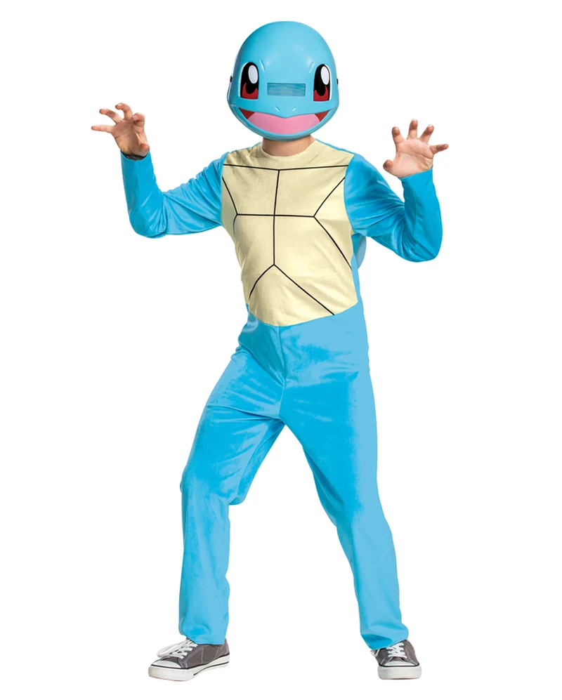 Schiggy Kinderkostüm mit Maske