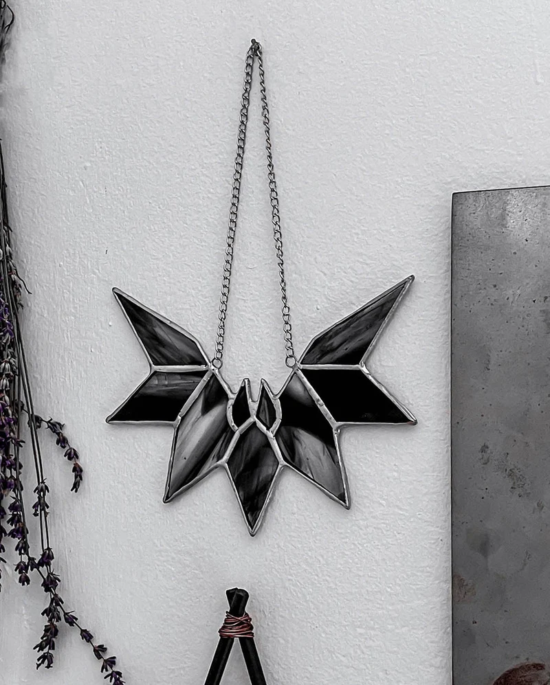 Glas Fledermaus Wanddekoration KILLSTAR