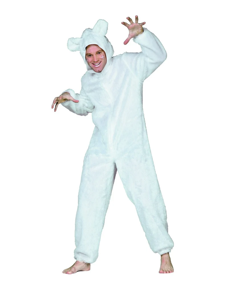 Plüschkostüm Eisbär Herren