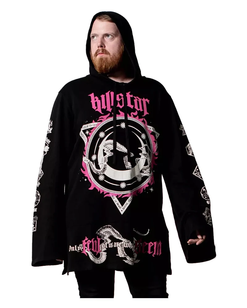 KILLSTAR Meditate Longline Hoodie