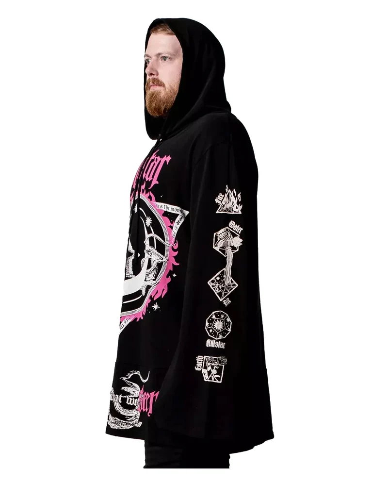 KILLSTAR Meditate Longline Hoodie