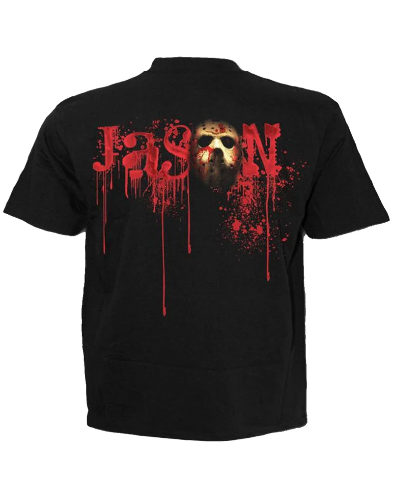 Schwarzes Friday 13th - Jason lebt - T-Shirt