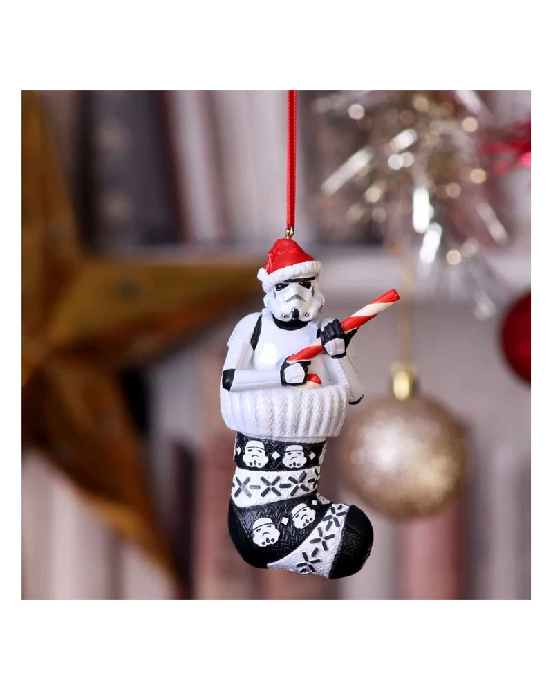 Star Wars Stormtrooper in Weihnachtsstrumpf Weihnachtskugel