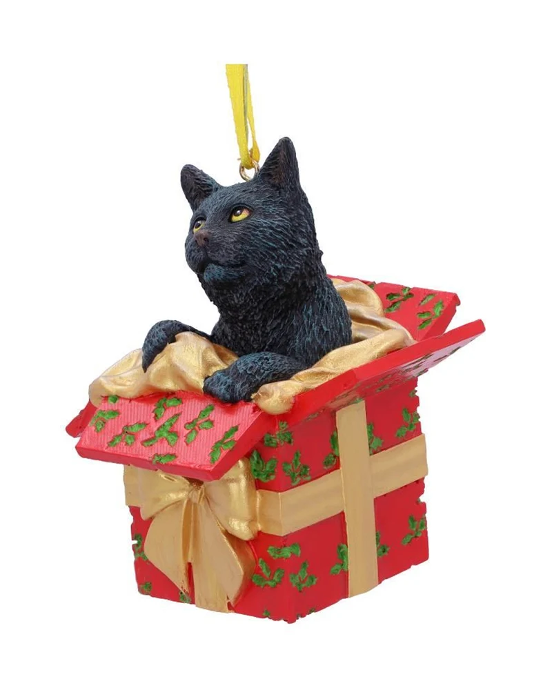 Katzen-Geschenk Weihnachtskugel 9cm