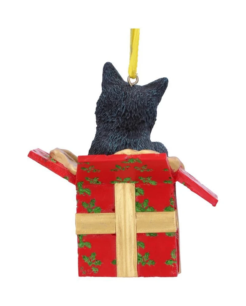 Katzen-Geschenk Weihnachtskugel 9cm