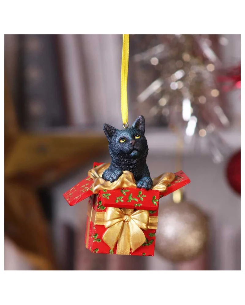 Katzen-Geschenk Weihnachtskugel 9cm