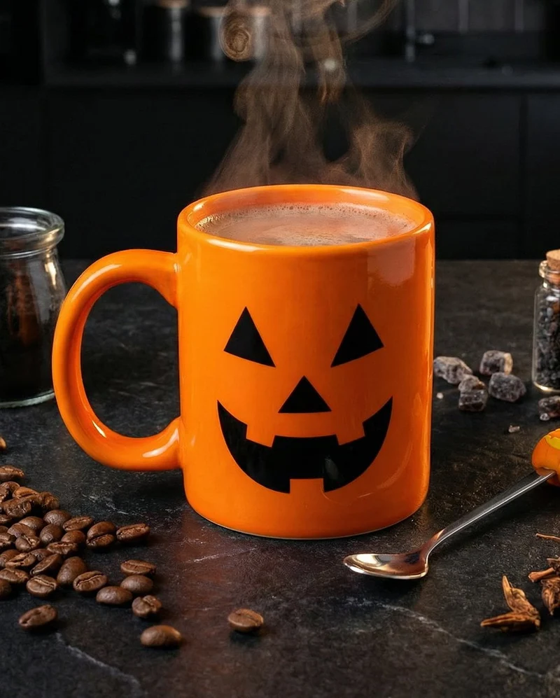Jack O'Lantern Kürbisgesicht Tasse