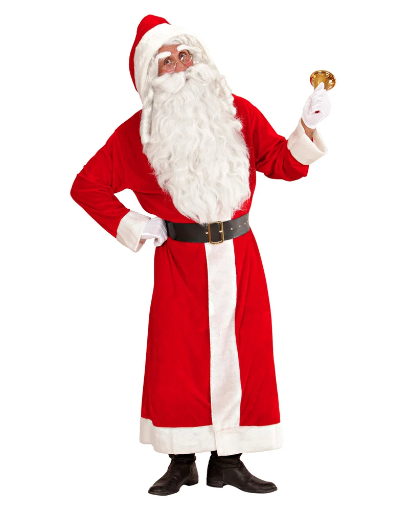 Weihnachtsmann Kostüm & Mantel
