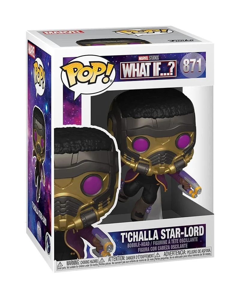 T'Challa Star-Lord What If...? Funko POP! Figur