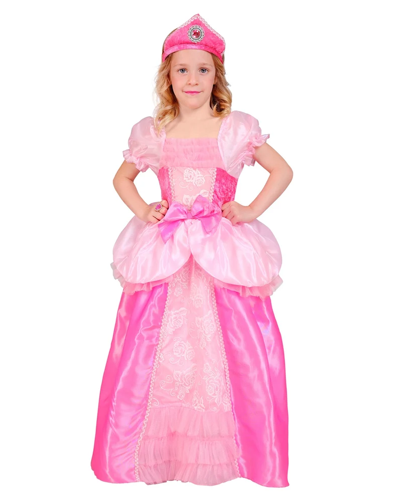 Rosa Prinzessin Kinderkostüm