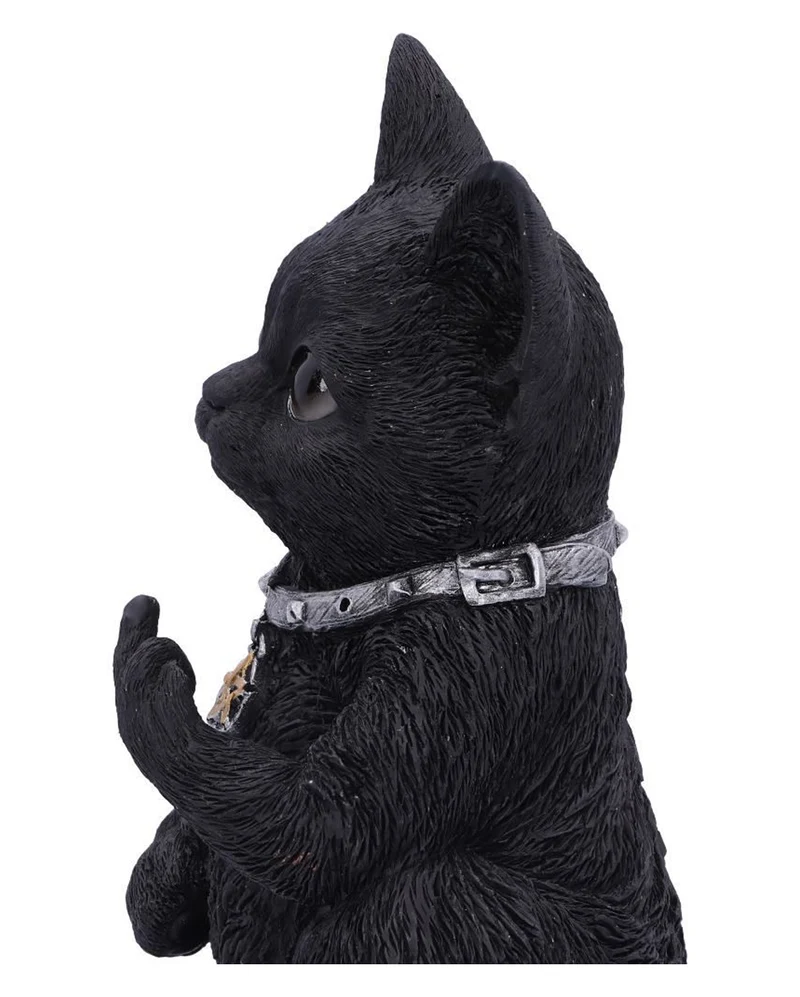 Freche Katze zeigt Mittelfinger 16,5cm
