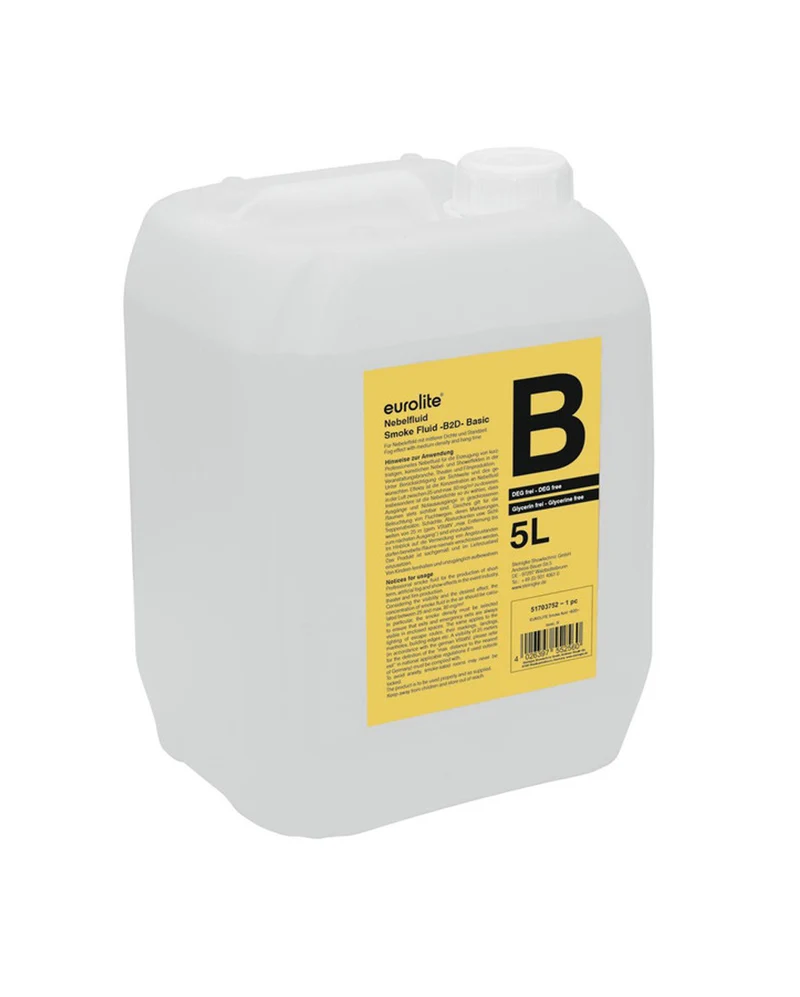 EUROLITE Smoke Fluid -B2D- Action Nebelfluid 5l