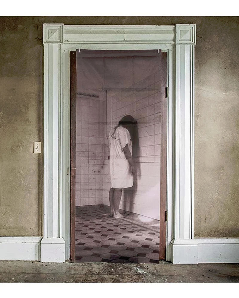 Tür Deko Horror Krankenhaus 80x200 cm