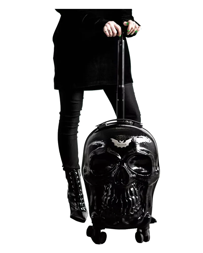 KILLSTAR Totenkopf Reisekoffer