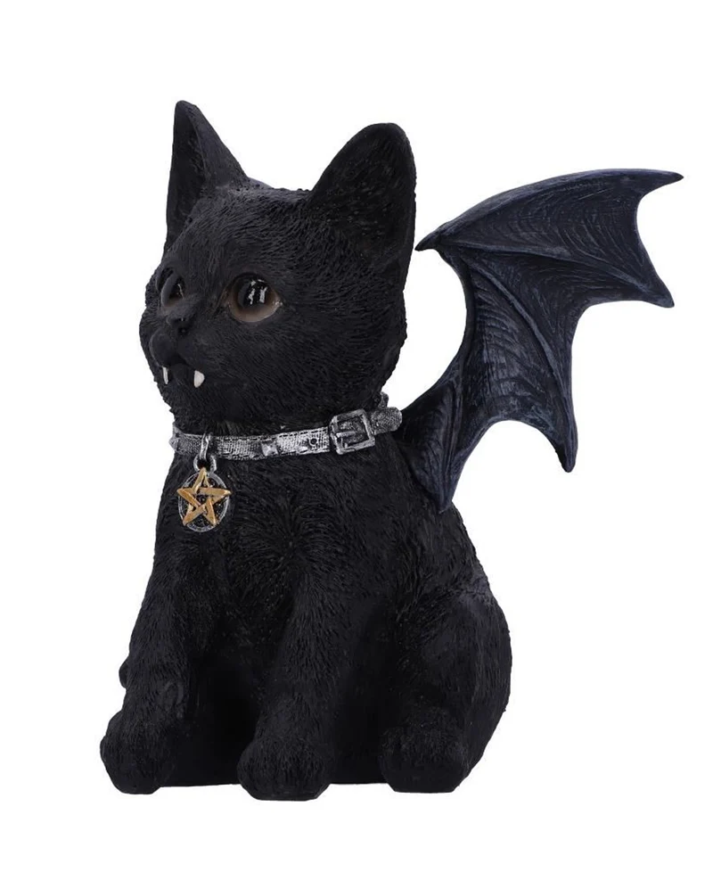 Schwarze Katze Vampuss 16cm