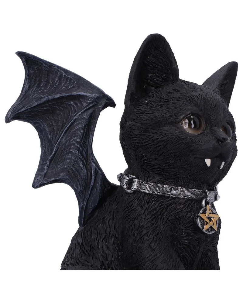 Schwarze Katze Vampuss 16cm