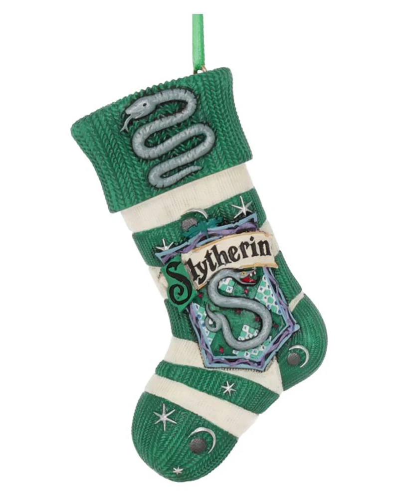 Harry Potter Slytherin Socke Weihnachtskugel