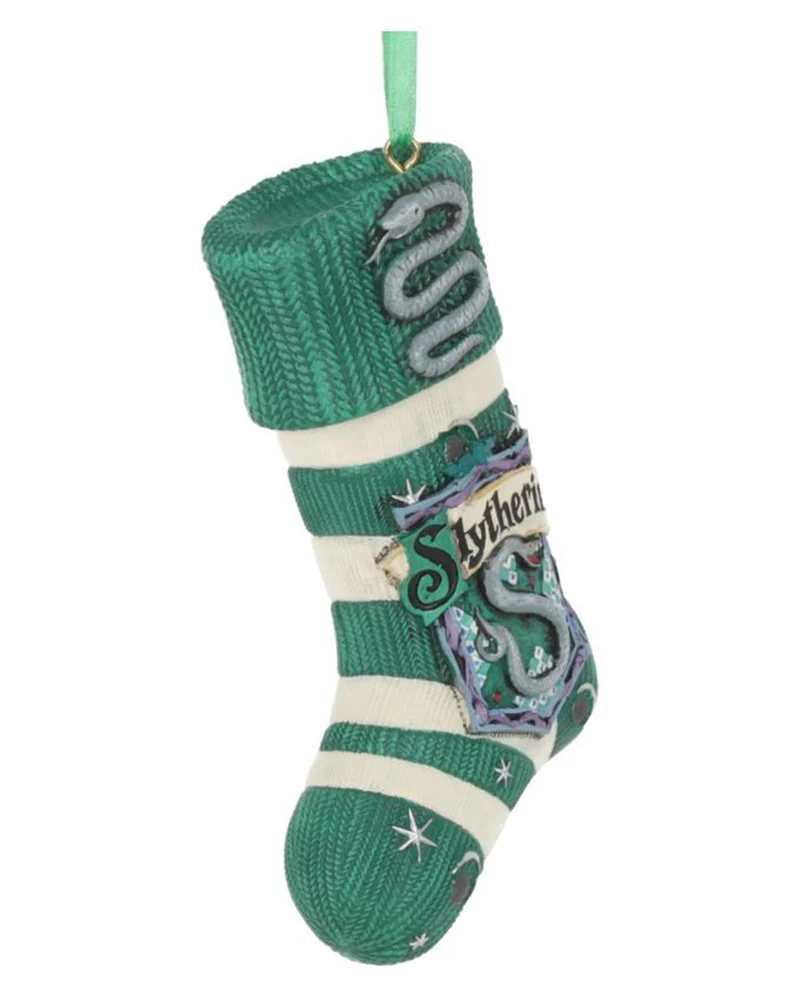 Harry Potter Slytherin Socke Weihnachtskugel