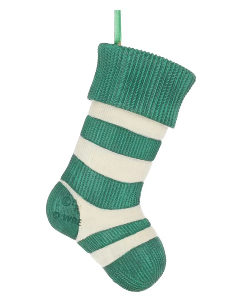 Harry Potter Slytherin Socke Weihnachtskugel