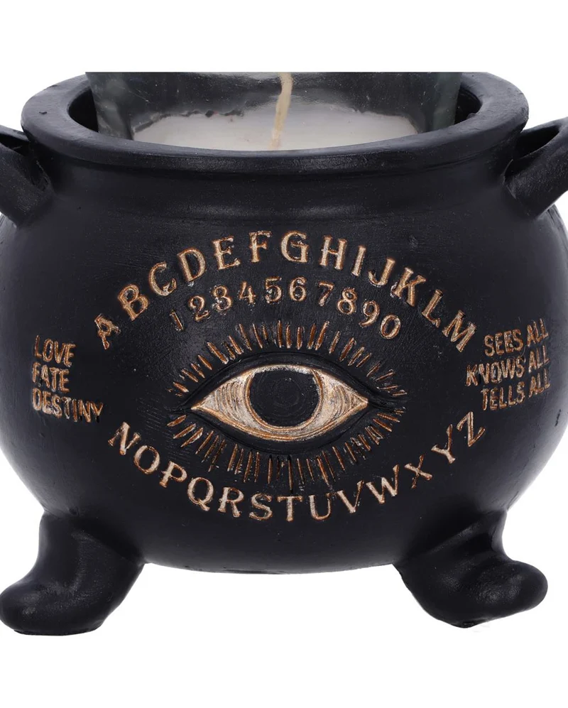 Ouija Hexenkessel als Teelichthalter 9cm
