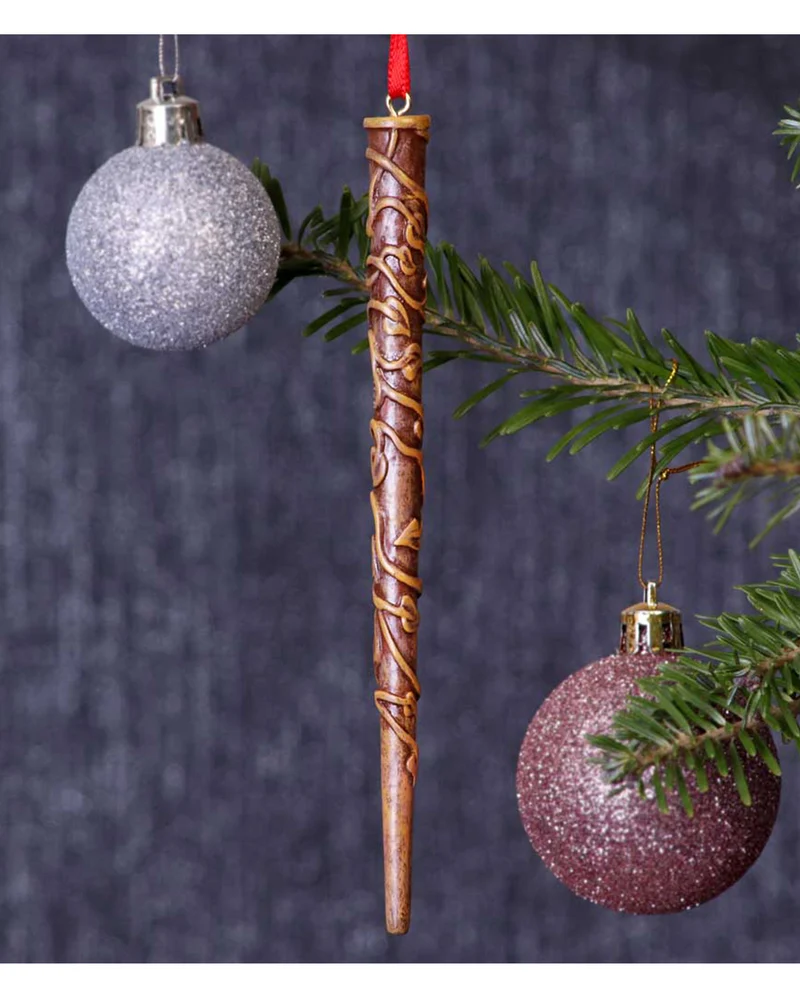 Harry Potter Hermine Zauberstab Weihnachtsschmuck