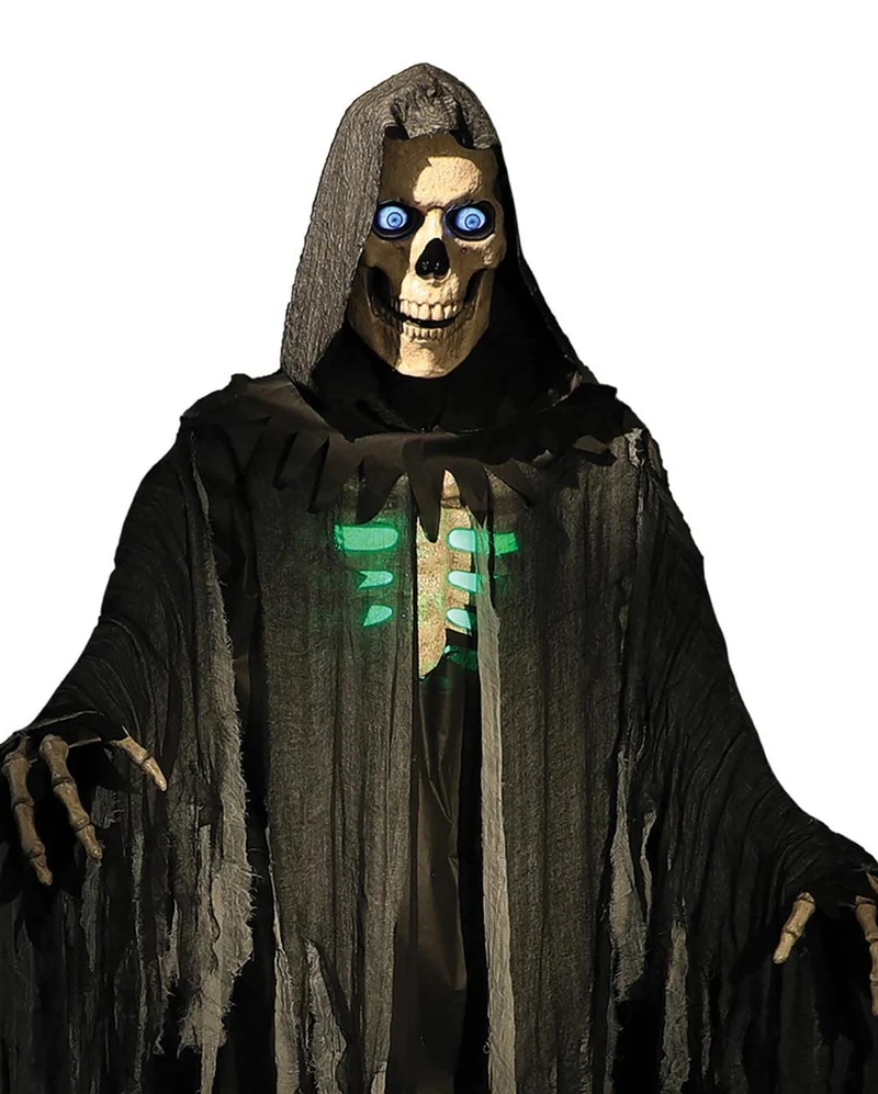 Gigantischer Skelett Reaper Halloween Animatronic