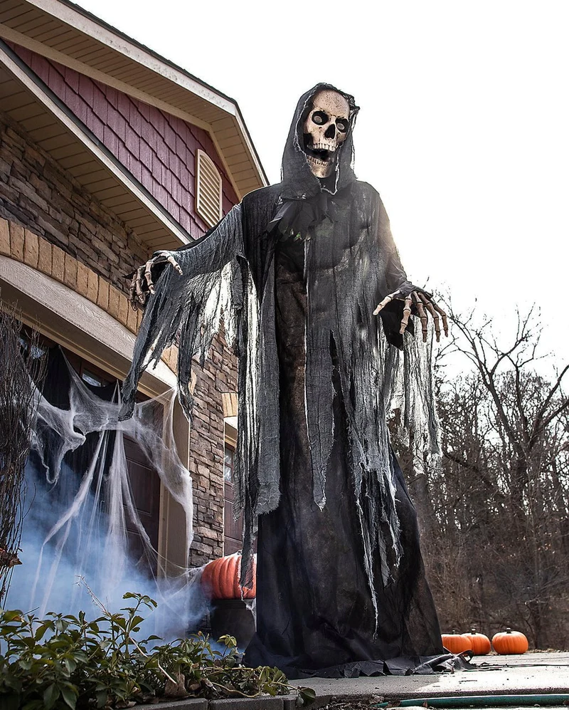 Gigantischer Skelett Reaper Halloween Animatronic