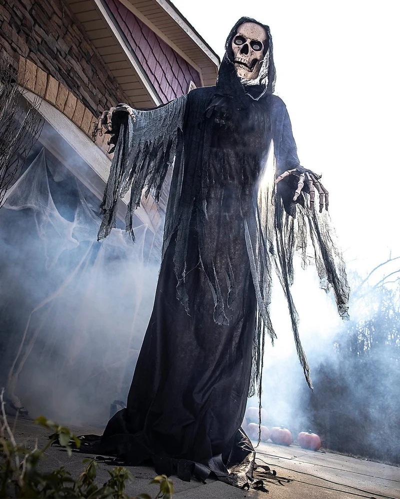 Gigantischer Skelett Reaper Halloween Animatronic