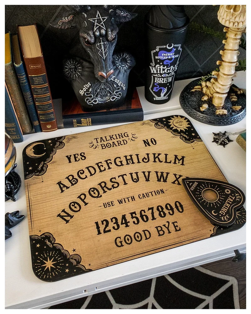 Vintage Ouija Hexenbrett mit Planchette