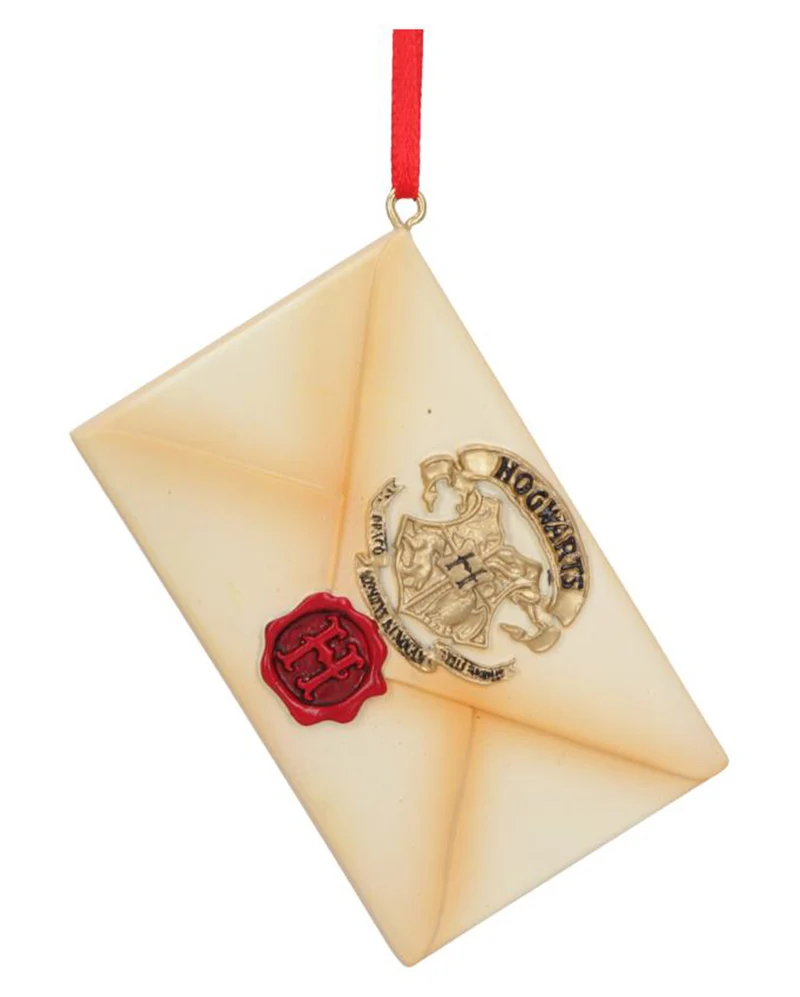 Harry Potter Hogwarts Brief Weihnachtskugel