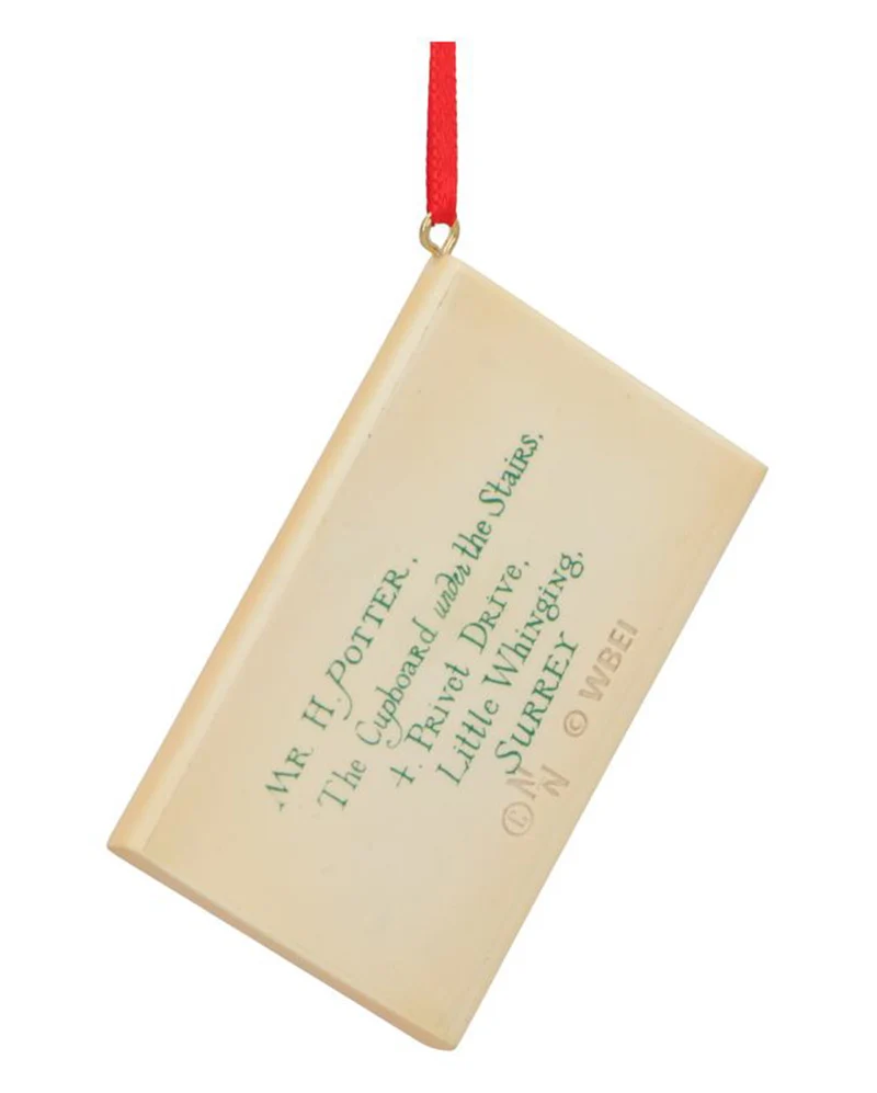 Harry Potter Hogwarts Brief Weihnachtskugel