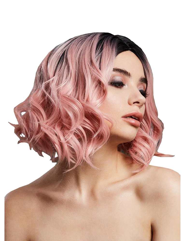 Damen Perücke Kourtney Baby Pink Blend