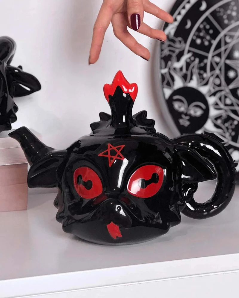 KILLSTAR Baphomet Tee & Kaffeekanne