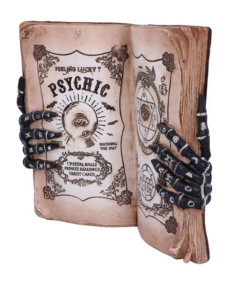 Grimoire Hexenbuch Deko 25,8cm