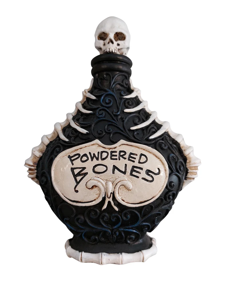 Gothic Giftflasche "Gemahlene Knochen"